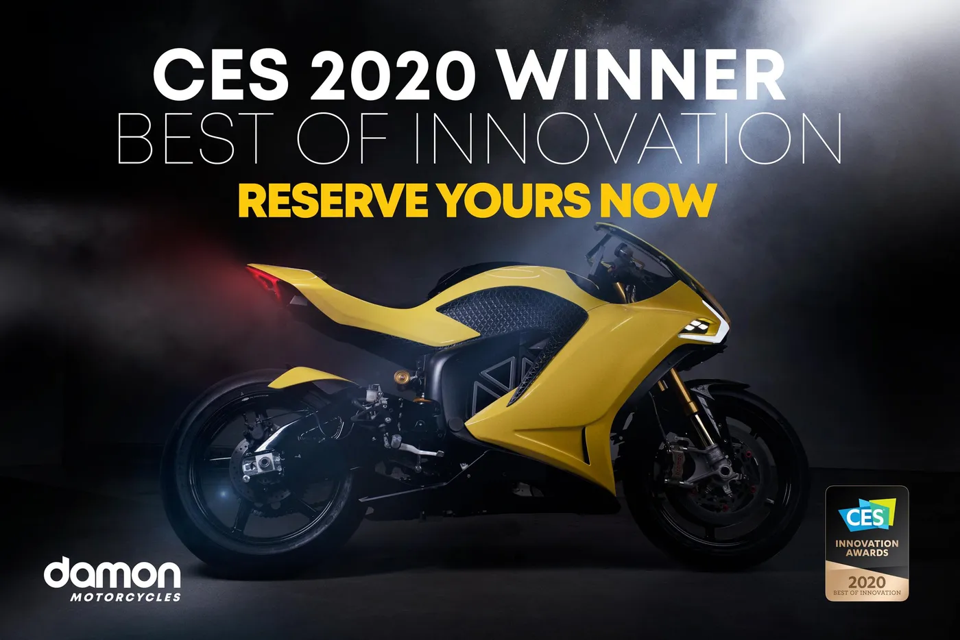 Ad: CES 2020 winner, Best of Innovation, reserve yours now