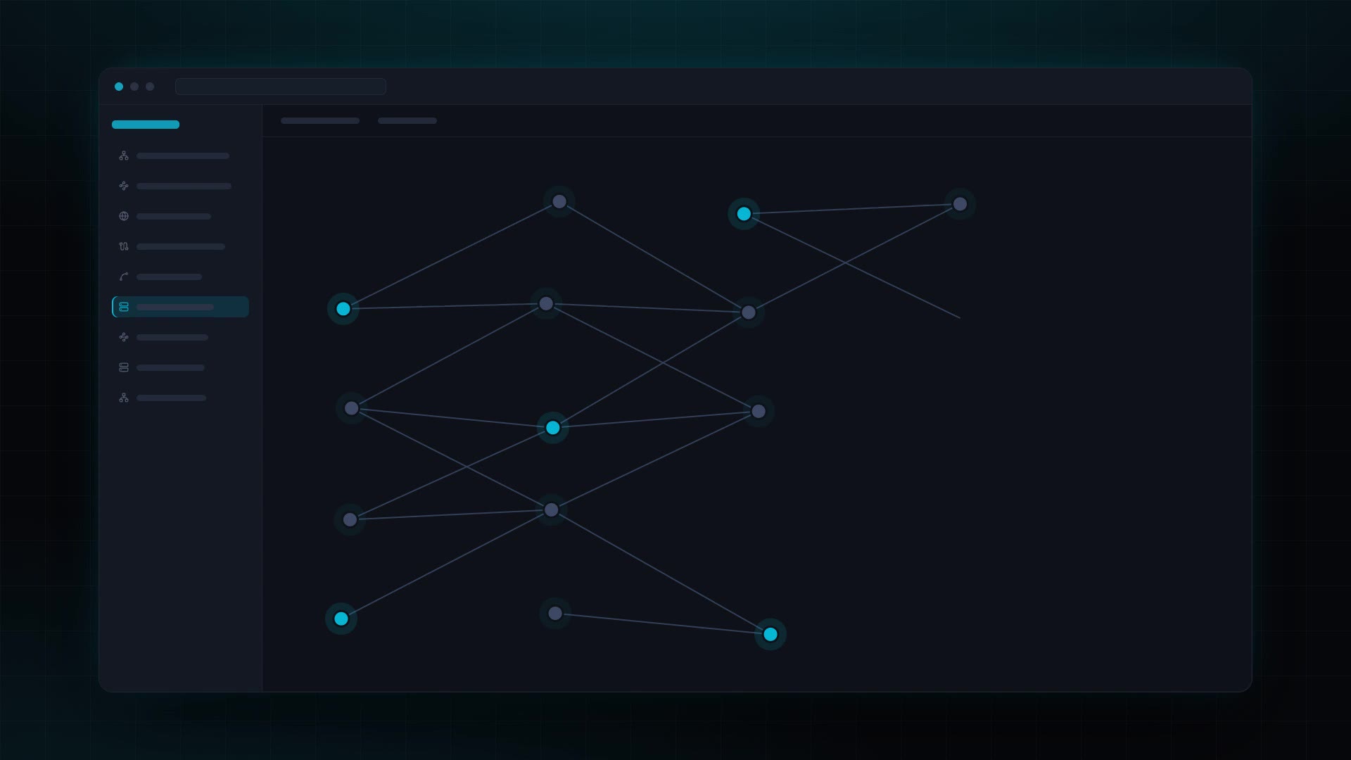The Nodes surface, running.