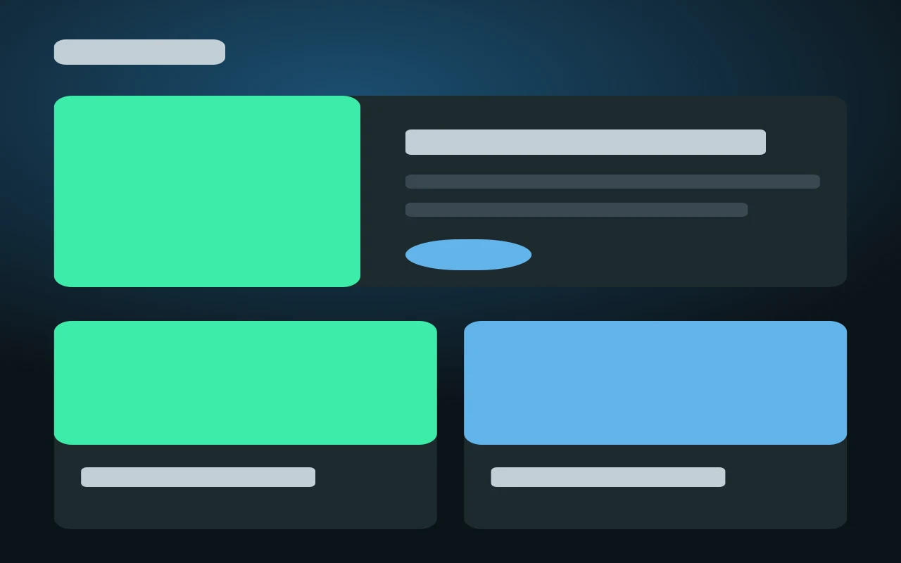 Blog Platform template preview