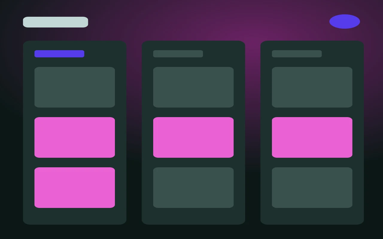Kanban Board template preview